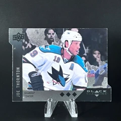 2009-10 Upper Deck Black Diamond Triple Die Cut #BD6 Joe Thornton Sharks